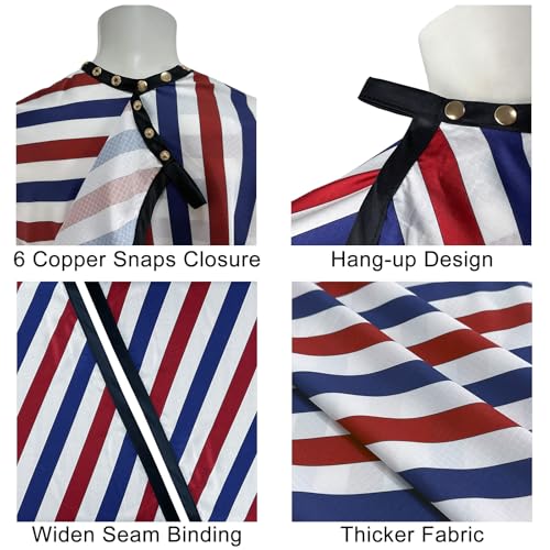 Pelocapa Classics Barber Cape 56" x 71" Waterproof