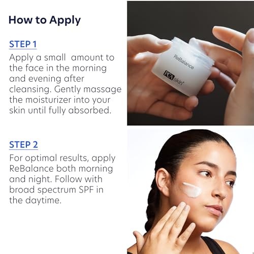 PCA SKIN ReBalance Sensitive Moisturizer for Face - ReBalance Daily Face Moisturizer, Creamy, 1.7 fl oz Jar