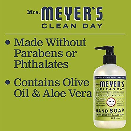 MRS. MEYER'S CLEAN DAY Hand Soap, Refill Variety Pack Soaps Made to Clean and Freshen Hands