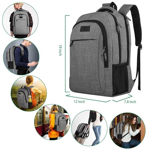 MATEIN Travel Laptop Backpack, Water Resistant Anti-Theft for 15.6" Laptops