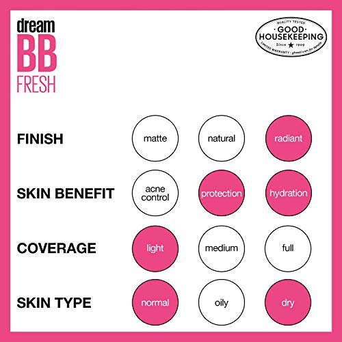 Maybelline Dream Fresh BB Cream SPF 30, Light