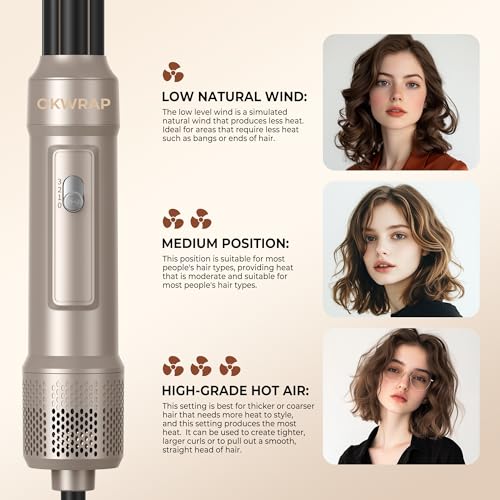 6-in-1 Hot Air Brush Blow Dryer Styling Tool Kit