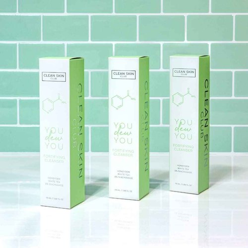 Clean Skin Club Acne Wash Facial Cleanser, 5% Niacinamide + Honeydew + White Tea, Fragrance + Cruelty Free, Vegan, Lightweight + Oil Free, Dry & Sensitive Skin, 3.88 Fl oz (Pack of 1)