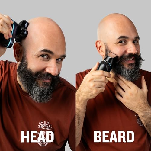Remington Balder Head & Beard Rotary Shaver, 5 Flex Blades