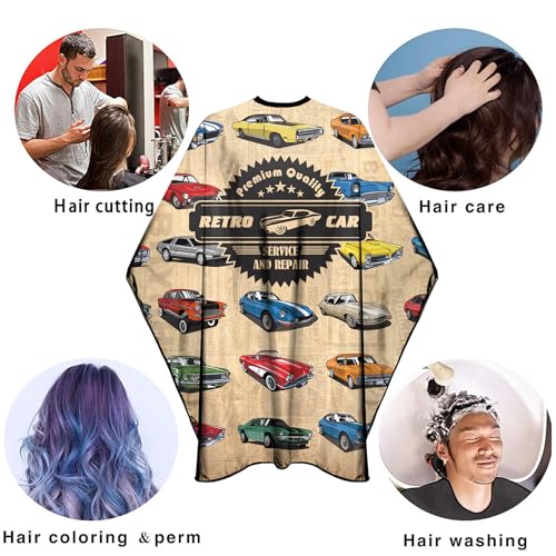 Barber Cape for Men 63x56 Professional Hair Cutting Waterproof