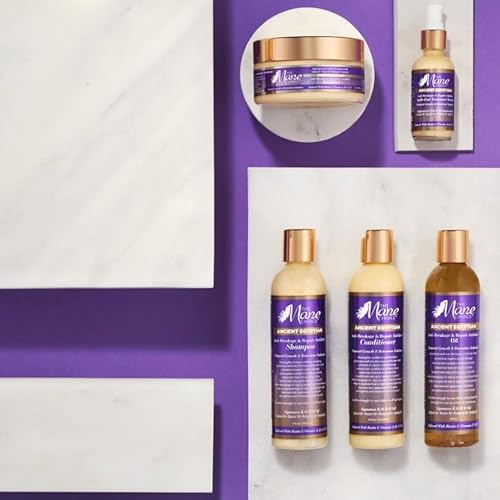 The Mane Choice Ancient Egyptian Anti Breakage Shampoo, 8 oz, Cleanses, Strengthens & Moisturizes with Biotin & Vitamins - Paraben & Sulfate Free Shampoo