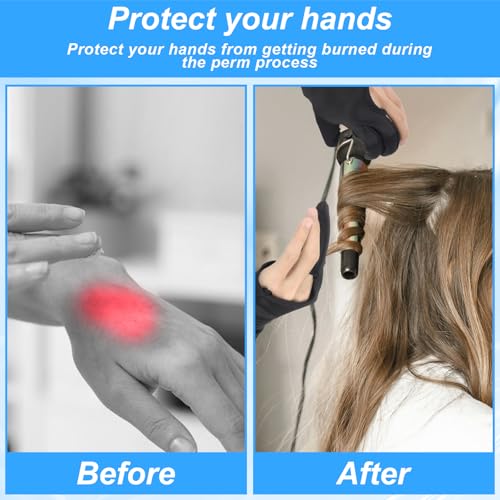 Heat Resistant Glove 3-Finger Hairdressing Hair Styling