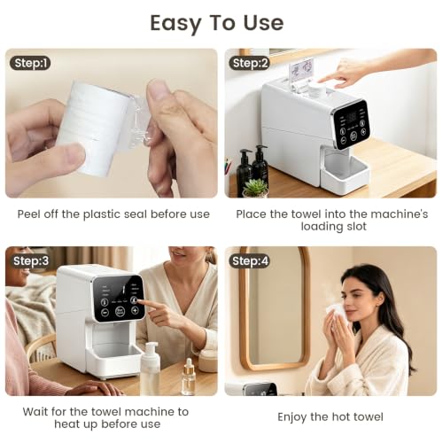 80 Disposable Compressed Towels for Warmer Machine