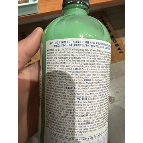 Baxter of California Shave Tonic For Men | Non-Drying | Hydrate & Strengthen | Aloe Extract and Eucalyptus | 4 fl oz.