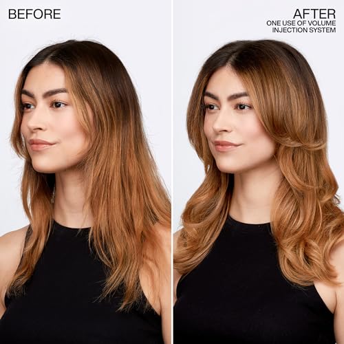 Redken Volume Injection Conditioner For Fine Hair - Adds Lift & Body, Volumizing & Detangling Without Weighing Down, Paraben Free