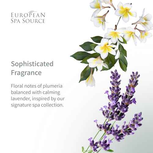 European Spa Source Spa Hand Treatment with Vitamin E, Plumeria and Lavender Luxury Hand Lotion, 3.4 fl oz.