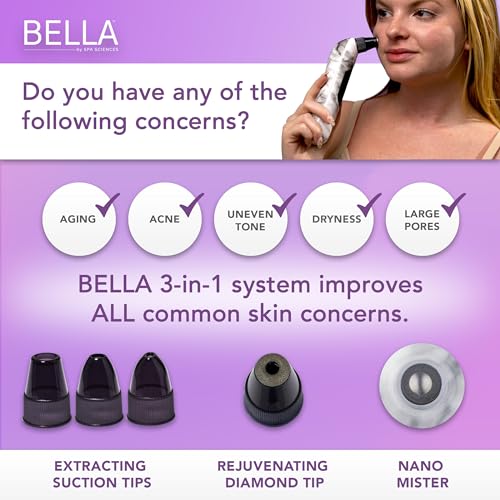 Spa Sciences - Bella Microdermabrasion Pore Extractor & Nano Mister