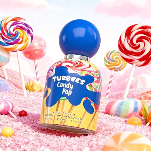 Tubbees Candy Pop 1.7 Oz Eau de Parfum Fruity Fragrance