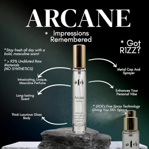 Jonny Truelove Arcane Pheromone Cologne for Men - Long-Lasting Attraction Spray