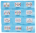 Crystal Indian Bindis 4 Pack - Colorful Face Gems Sticker