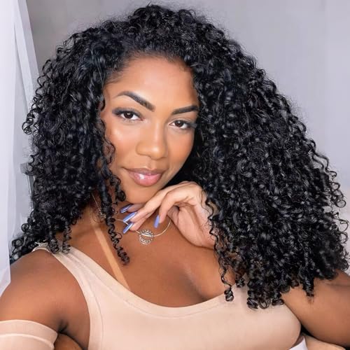 Tinashe Burmese Curly Half Wig 22" - Glueless Human Hair