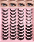 FARRED Wispy Cat Eye False Eyelashes - 20 Pair Pack