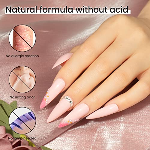 MAYCHAO Nail Primer & Dehydrator 15ML - Fast Dry, Acid-Free Bond for Gel & Acrylic Nails