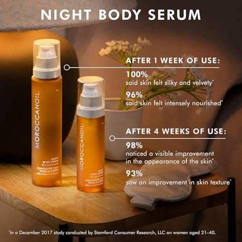 Moroccanoil Night Body Serum & Body Oil with Vitamin C & Argan Oil