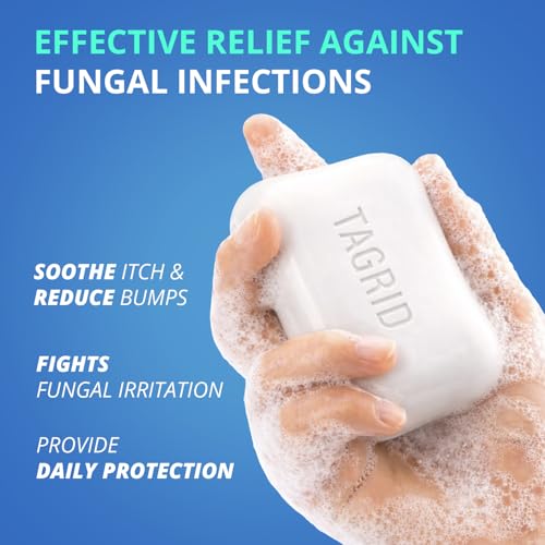 TAGRID Tea Tree Soap with Oatmeal: Nourishing & Long-lasting Body Soap for Athletes & Daily Use ? Perfect for Post-Workout Refreshment, Skin Hydration, Gentle Care, and Antifungal Protection.