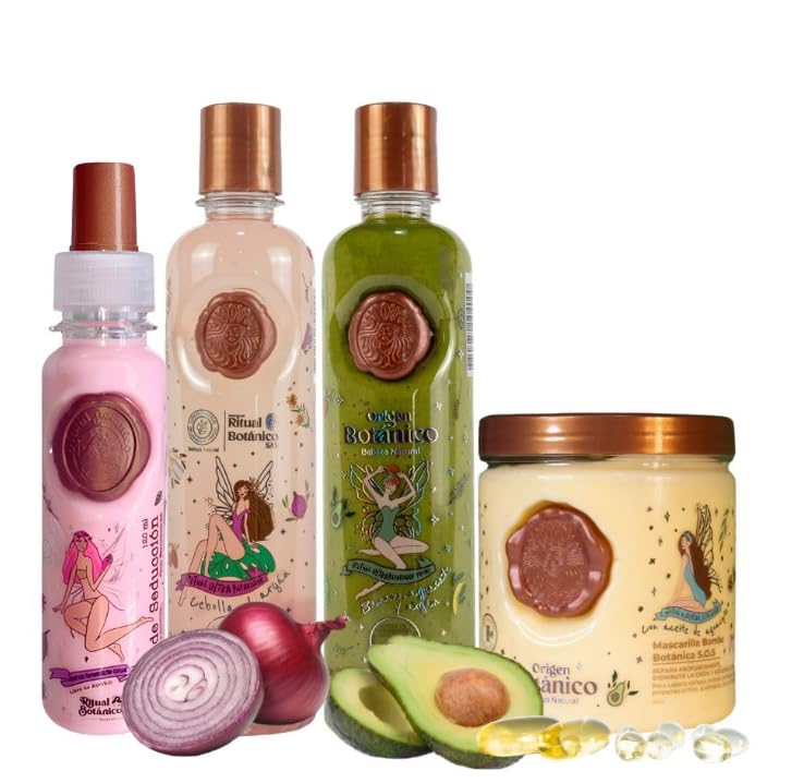 Ritual Botanico Hair Care Kit: Onion Shampoo & Repair Mask