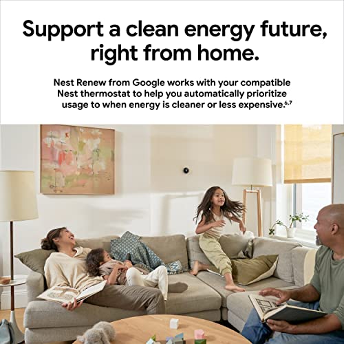 Google Nest Learning Thermostat - Programmable Smart Thermostat for Home - 3rd Generation Nest Thermostat - Works with Alexa - Copper