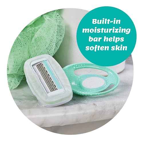 Schick Intuition Go Disposable Travel Razor for Women, 1 Count | Sensitive Skin Razors for Women, Travel Essentials, Womens Disposable Razors with Organic Aloe, Vacation Essentials