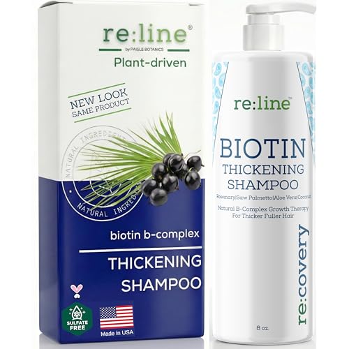 Paisle Botanics Biotin Thickening Shampoo – Fine Hair Volumizer