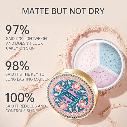 Catkin Loose Setting Powder Translucent Shimmer 0.42oz