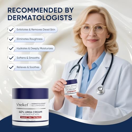 60% Urea Foot Cream with Salicylic Acid for Cracked Heels