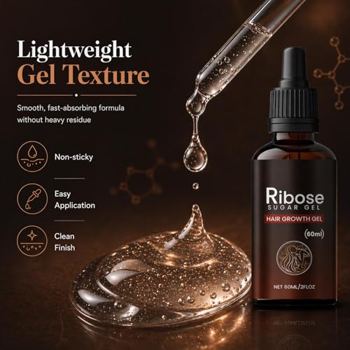 2-Deoxy-D-Ribose Hair Growth Serum for Thicker Hair - 60ml
