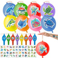 Turtle Party Favors Pack - 48 Tattoos & 24 Punch Balloons