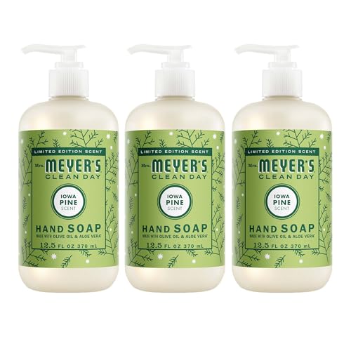 Mrs. Meyer’s Iowa Pine Liquid Hand Soap - Moisturizing, 12.5 fl oz, 3 Pack