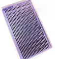 DAODER Spiky Lash Clusters Fairy Individual Lashes 14-22MM Manga Anime Cluster Eyelash Extensions Wet-Look Hybrid Lash Extensions D Curl Spikes Eyelash Clusters DIY At Home 280pcs