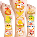 96 PCS Chicken Temporary Tattoos for Kids - Farm Theme