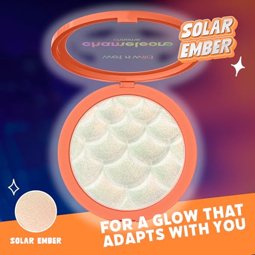 Wet n Wild Chameleon Chrome Highlighter Solar Ember - Light-Reacting Makeup Glow