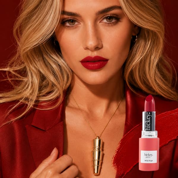 Hickey Perfect Red Lipstick Refill - Organic & Vegan