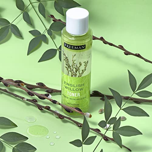 Freeman Exotic Blends Shine Control Nordic Birch Toner, Pore Minimizing Face Toner, Removes Makeup and Dirt, 6.1 fl.oz./180 mL Bottle