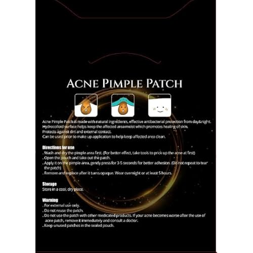 Pimple Patches ? Hydrocolloid with Salicylic Acid, Tea Tree Oil & Niacinamide ? Invisible, Waterproof for Blemish-Prone Skin ? 36 Count