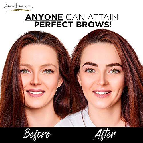 Aesthetica Brow Contour Kit 16-Piece Eyebrow Makeup Set