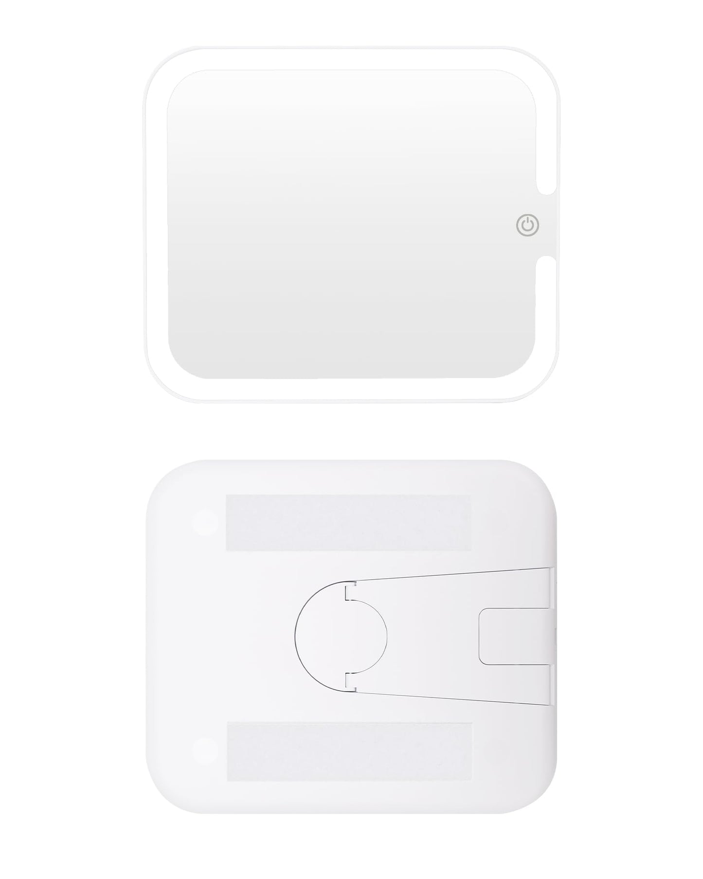 Relavel Makeup Mirror with Lights, LED Replacement for Makeup Bag, 3 Color Lights, Brightness Adjustable, 8.3 x 5.1 Inches