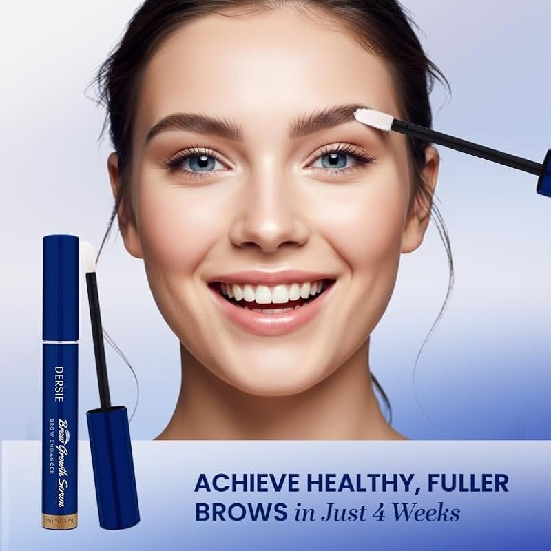Dersie Eyebrow Growth Serum for Fuller, Thicker Brows