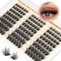 Kiromiro Fluffy Eyelash Clusters - 10-18mm Wispy Volume Lashes