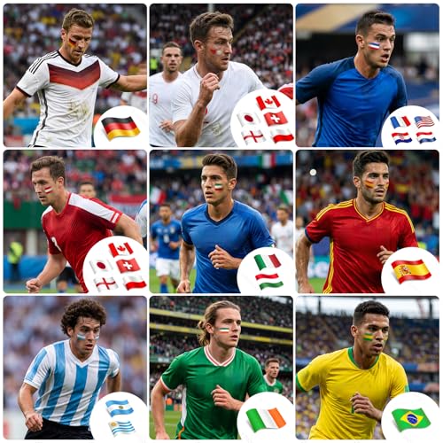 Spain Flag Face Paint Stick - World Cup 2026 Sports Fan Makeup