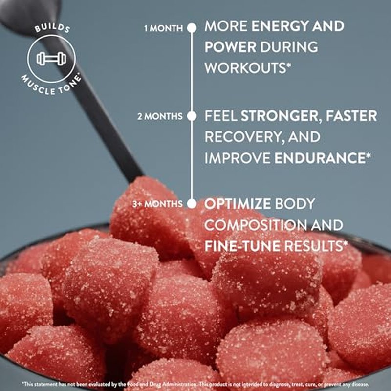Arrae Tone Gummies - 5g Creatine for Women - Lean Muscle & Recovery