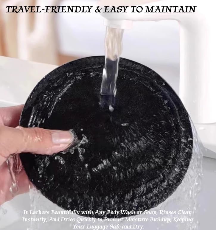 Exfoliating Bath Gloves, 4-Pack Quick-Dry Shower Scrubber
