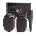 Natural Volcanic Pumice Stone Set for Feet - 3 Shapes Callus Remover