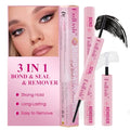 FADLASH 3 in 1 Lash Bond & Seal Remover Set for Cluster Lashes - Gentle, Waterproof, 72H Hold