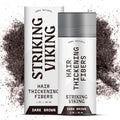 Striking Viking Hair Fibers Dark Brown 28g - Hair Thickening Powder