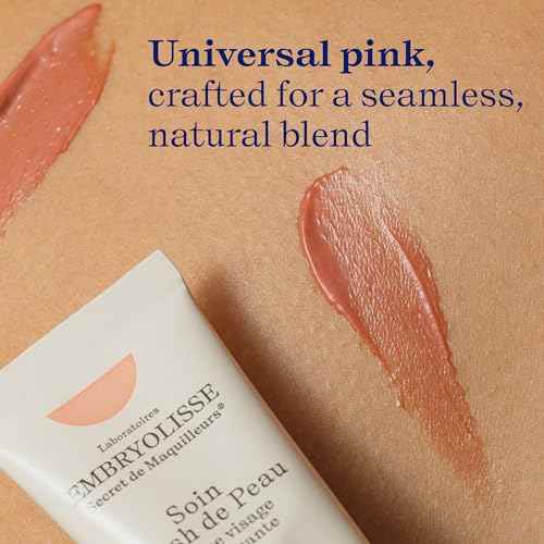 Embryolisse Radiant Complexion Cream. Hybrid Makeup & Face Moisturizer with Hyaluronic Acid & Shea Butter. Illuminating Care for Glowing Skin, 1.01 Fl.Oz.